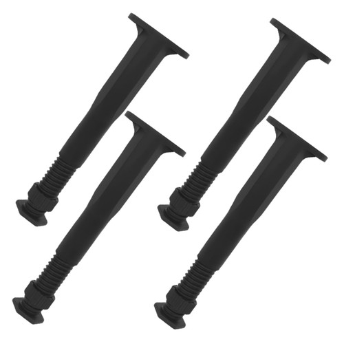 ARTIBETTER 4pcs Bed Frame Support Legs Couch Leg Sofa Leg Dresser Leg Center Support Legs Adjustable Table Legs Bed Center Slat Legs for Adjustable Bed Base Parts Bedstead Cabinet Legs 15c