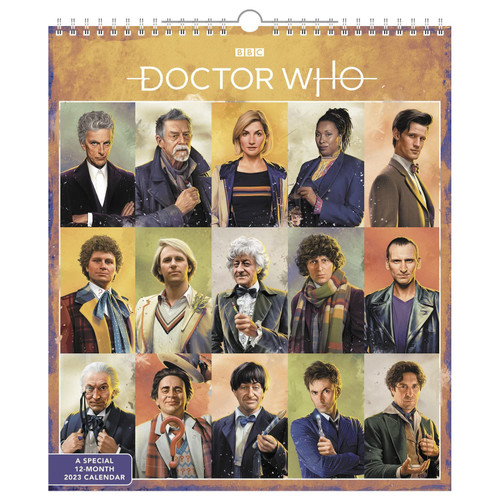 Day Dream Calendars 2023 Doctor Who Monthly Wall Calendar, Special Edition, 16 Months, 13'' x 15'' (DDSE652823) Day Dream Calendars 2023 Doctor Who Monthly Wall Calendar, Special Edition, 16 Months, 13'' x 15'' (DDSE652823)