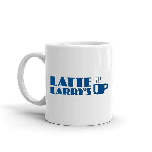 HBO Shop Curb Your Enthusiasm Latte Larry's White Mug - 11 oz