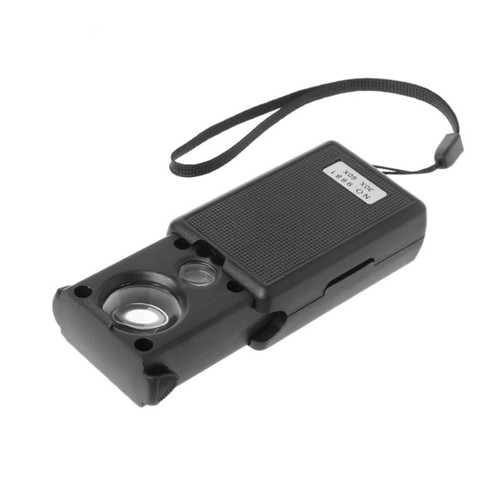 Microscope Kit 30x 60x Magnifier LED Portable Magnifying Jeweler Microscope Microscope Lens Adapters