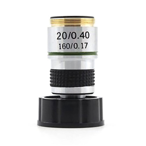 XuuSHA Handheld Digital Microscope Accessories Microscope Objective, Biological Microscope Parts Accessories Microscope Accessories (Color : Silver)