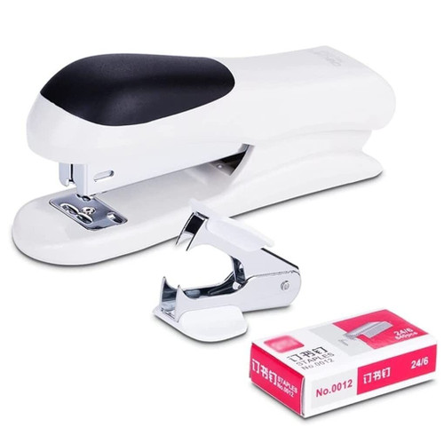 Stapler Office Supplies 3 in 1 Standard Stapler 20 Sheets Includes Stapler, 640 Staples and Staple Remover for Office and Home Students Stapler Staplers for Desk