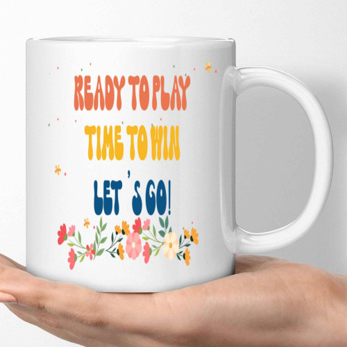 Football Player's Gift for Match Day - Table Football Funny Quote on 11 Oz White Ceramic Coffee Mug