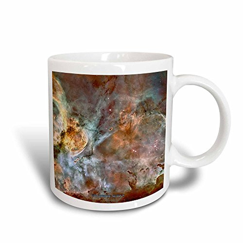 3dRose mug_76816_3 Galaxy and Nebula Eta Carinae Nebula By Nasa Hubble Telescope Magic Transforming Mug, 11-Ounce