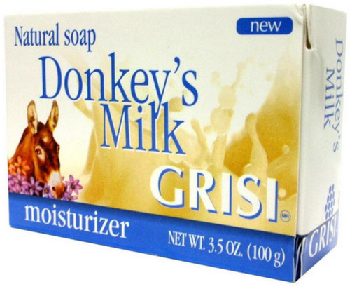 Grisi Donkey's Milk Soap, 3.5 oz (Pack of 8)