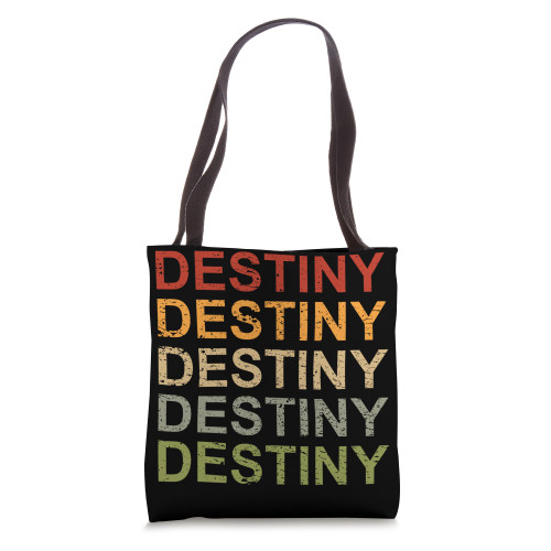 Retro Destiny Personalized, Destiny Name, Girl Woman Destiny Tote Bag Retro Destiny Personalized, Destiny Name, Girl Woman Destiny Tote Bag