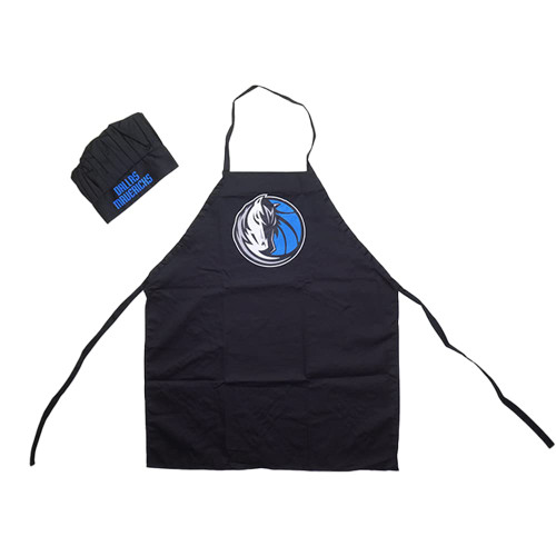 Pro Specialties Group Dallas Mavericks Chef Apron/Hat Gift Bundle for N B A Fans