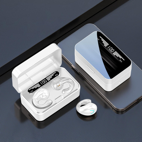 MIANHT Ear Buds Wireless Bluetooth Earbuds, Wireless Earbuds Mini Ear Buds, Bluetooth Headphones 5.3, Bluetooth Headsets Light-Weight Earphones with Microphone & Charging Case Display(White) MIANHT Ear Buds Wireless Bluetooth Earbuds, Wireless Earbuds Mini Ear Buds, Bluetooth Headphones 5.3, Bluetooth Headsets Light-Weight Earphones with Microphone & Charging Case Display(White)