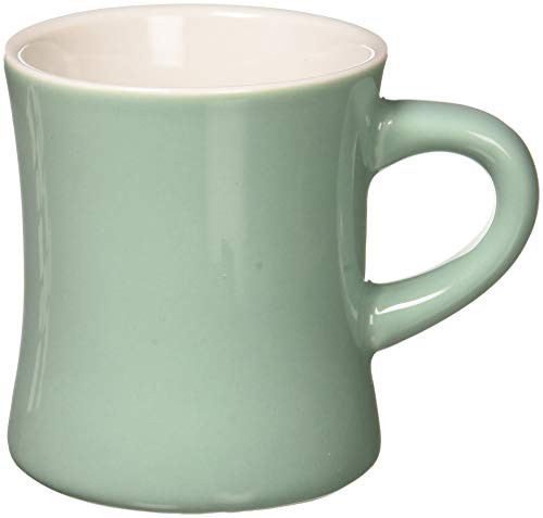 Abbott Collection 27-AVENUE-04-MINT Diner Look Mug-Mint-4"H(12oz), 4 inches high,