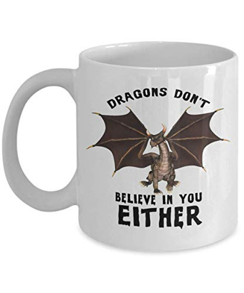 Dragon Believer Coffee Mug Funny Gift Idea
