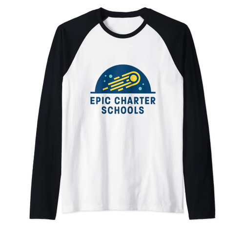 Epic Charter Schools Comets Raglan Baseball Tee