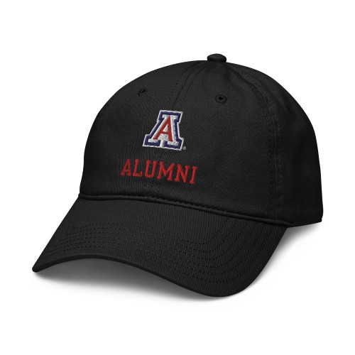 Elite Authentics Arizona Wildcats Alumni Officially Licensed Adjustable Baseball Hat, Black, One Size