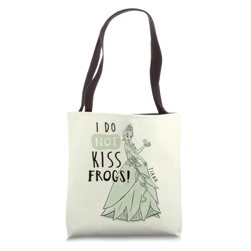 Disney Princess Tiana I Do Not Kiss Frogs Tote Bag