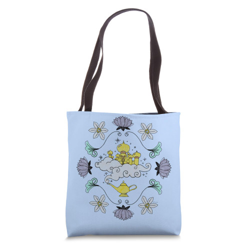 Disney Princess Jasmine Aladdin Agrabah Periwinkle Tote Bag