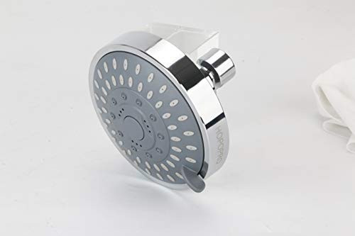5 Spray Patterns High Pressure Shower Head HOPOPRO Adjustable Luxury Shower Head - High Flow Boosting, Wall Mount, Bathroom Showerhead For Low Flow Showers