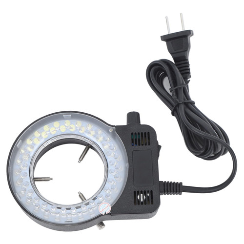 Light Microscope No Shade Full Light Microscope Illumination Light Source US Plug 100-240V ABS Camera