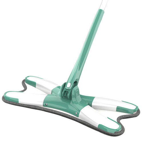 JCAKES Flat Mop Self Cleaning Mop Hardwood Floor Mop Hardwood Floor Mop X-Type Squeeze Mop 360 Degree Flat Floor Mop with Reusable Microfiber Pads Home Replace Hand-Free Wash Household Cleaning Tools