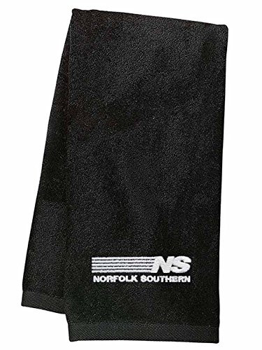 Daylight Sales Norfolk Southern Embroidered Hand Towel Black [32]