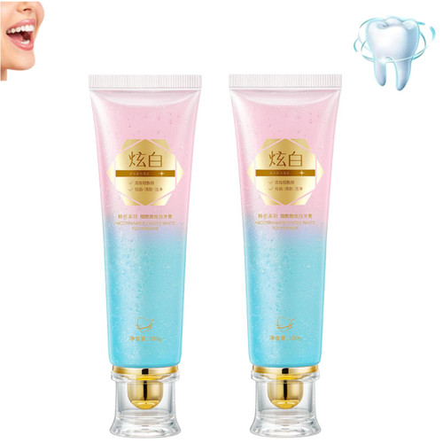 Niacinamide Whitening Toothpaste, Niacinamide Whitening Toothpaste, Fresh Mouth Toothpaste, Niacinamide Deep Cleansing Eye Cream, Teeth Whitening Toothpaste