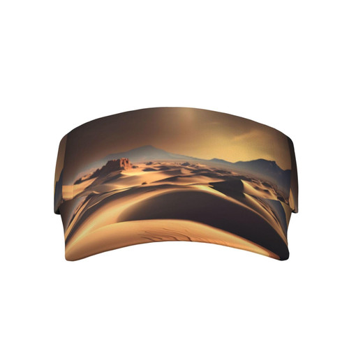 Sahara Desert Prints Adult Sunscreen Visor Cap Sports Sun Visor Hats Adjustable Empty Top Baseball Cap for Women and Men Sahara Desert Prints Adult Sunscreen Visor Cap Sports Sun Visor Hats Adjustable Empty Top Baseball Cap for Women and Men