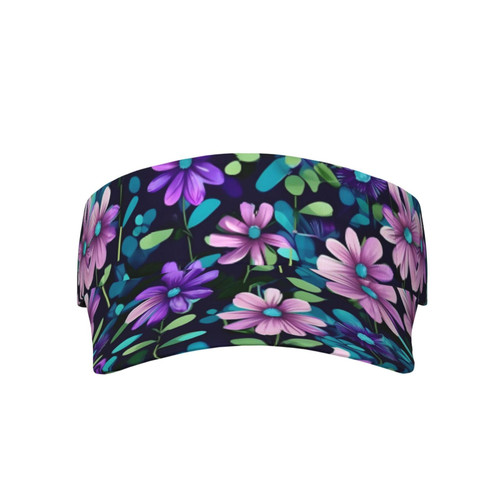 Purple Camellia Prints Adult Sunscreen Visor Cap Sports Sun Visor Hats Adjustable Empty Top Baseball Cap for Women and Men Purple Camellia Prints Adult Sunscreen Visor Cap Sports Sun Visor Hats Adjustable Empty Top Baseball Cap for Women and Men