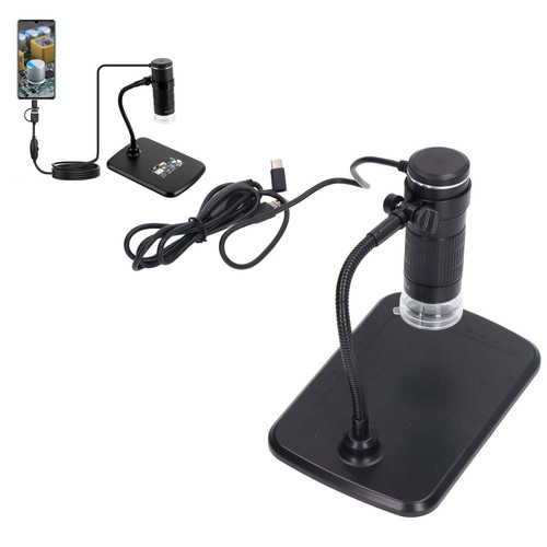 USB Microscope, Digital Handheld 50X to 1000X Magnification Endoscope with 8 Adjustable LED Lights, Wireless Digital Microscope USB Microscope Inspection Camera Endoscope for Phone Tablet