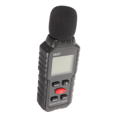 HEALLILY Noise Level Monitor for Classroom Decibel Reader Noise Tester Decibel Meter Sound Level Reader Noise Monitoring Device Sound Decibel Meter Sound Meter Plastic Detector Digital