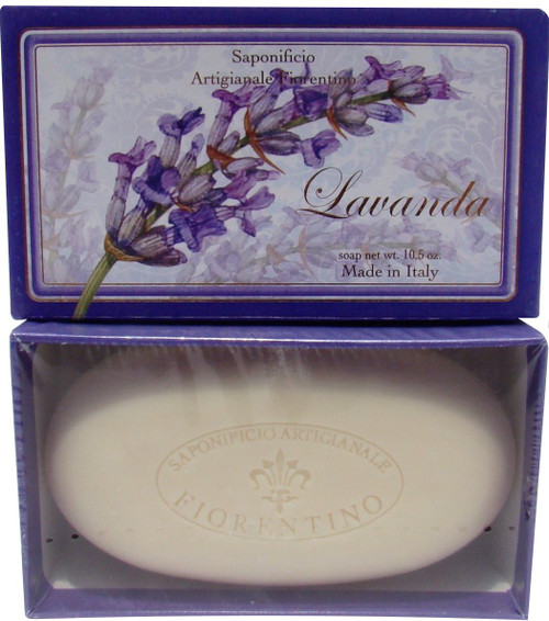 Saponificio Artigianale Fiorentino Lavanda (Lavender) Soap 300g (10.5 Oz.)