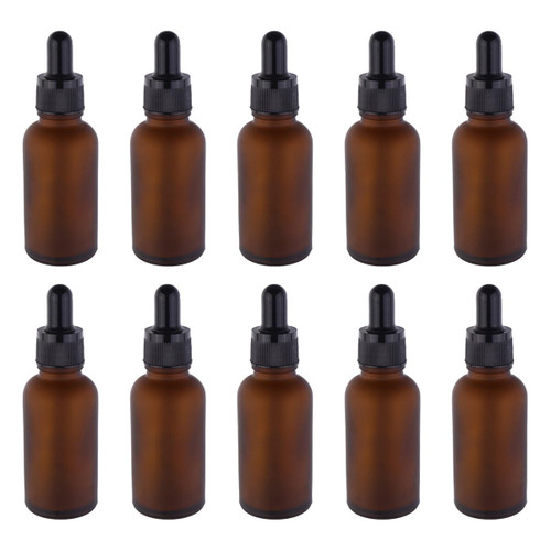 Mobestech 10 Pcs Glass Eye Dropper Bottle Small Glass Sample Bottle Glass Dropper Empty Bottles Glass Pipette Essential Oil Dropper Bottle Small Glass Spray Mini Spray Bottle Travel
