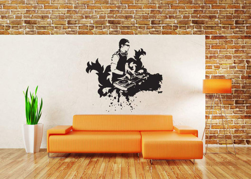 Vinyl Sticker Dj Logo Sign Music House Techno Headset Headphones Vinyl Record Speakers Musical Poster Disco Party Night Club Mural Decal Wall Art Decor SA3108 Vinyl Sticker Dj Logo Sign Music House Techno Headset Headphones Vinyl Record Speakers Musical Poster Disco Party Night Club Mural Decal Wall Art Decor SA3108