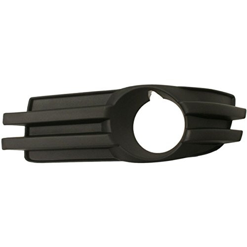 DAT AUTO PARTS Left Driver Side Fog Light Cover Replacement for 08-10 Dodge Grand Caravan CH2598103 Black Plastic