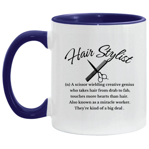 Gift for Hair Stylist Hair Dresser Hairapist Beautician Hair Salon Beauty Salon Hairapist 11oz 15oz Inner Color Accent Mug Gift for Hair Stylist Hair Dresser Hairapist Beautician Hair Salon Beauty Salon Hairapist 11oz 15oz Inner Color Accent Mug