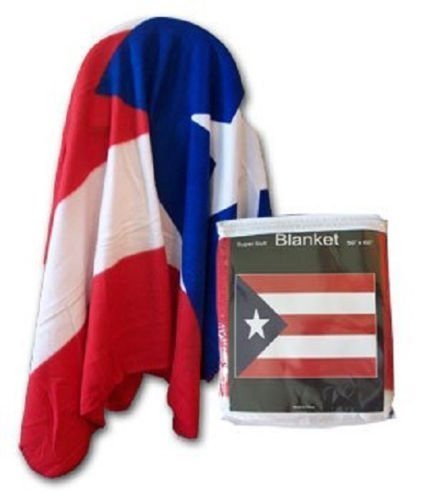 Puerto Rico Puerto Rican 50x60 Polar Fleece Blanket Throw by Puerto Rico Puerto Rican 50x60 Polar Fleece Blanket Throw