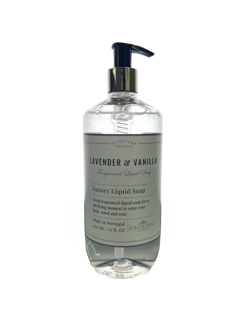 Castelbel Porto Limited Edition Lavender & Vanilla Fragranced Liquid Soap - 17oz