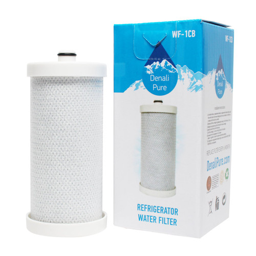 3-Pack Replacement for Frigidaire FRS6LR5ES6 Refrigerator Water Filter - Compatible with Frigidaire WF1CB, WFCB Fridge Water Filter Cartridge