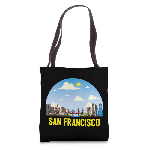 San Francisco California USA Traveling Tote Bag