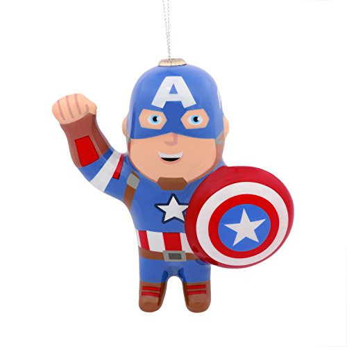 Hallmark Marvel Captain America Decoupage Ornament Movies & TV,Superheroes