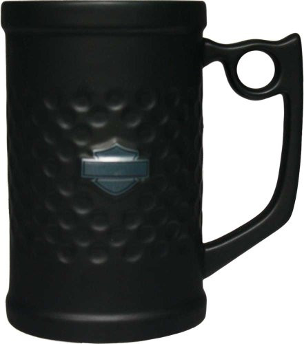Harley Davidson Black Matte 20 Ounce Orbit Mug