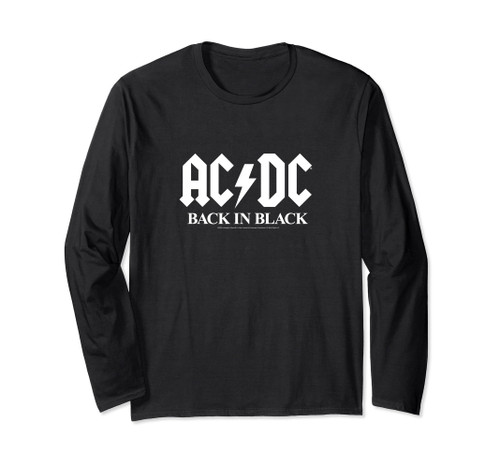 ACDC - Back In Black Long Sleeve T-Shirt