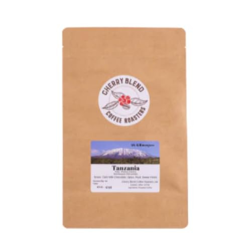 Cherry Blend Coffee Roasters | Tanzania Coffee | Whole Bean (16 Ounce Bag)
