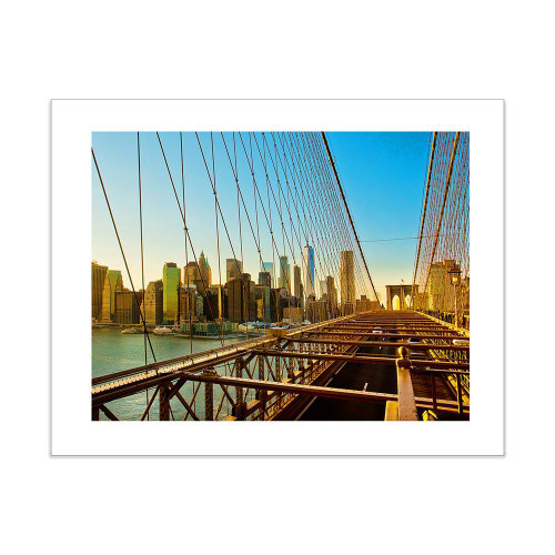 Brooklyn Bridge Desk Decor Photo 5x7 Inch Print New York City Art Brooklyn Bridge Desk Decor Photo 5x7 Inch Print New York City Art
