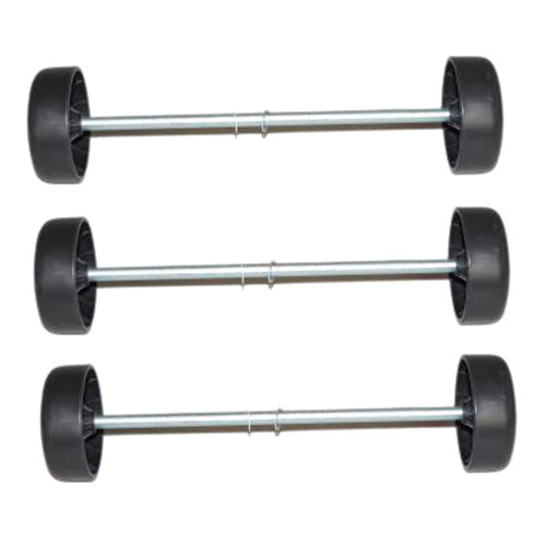 Replacement Part For Eureka,Sanitaire, Upright Commercial Vacuum Cleaner Rear Axle Wheels And Caps 3Pk # compare to part 20-7918-02