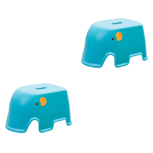 Cabilock 2pcs Children's Step Stool Step Chair Foot Rest Kitchen Step Stool Folding Step Stool Foot Stool Sitting Stool Learning Stool Children Step Stool Non-Slip Toddler Wash Bench Pp