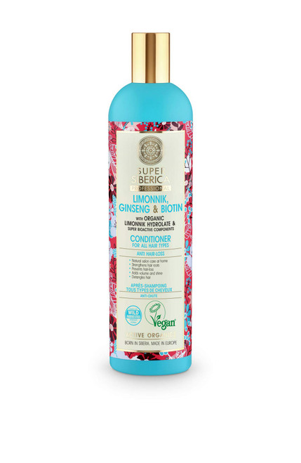 Natura Siberica Super Limonnik Ginseng & Biotin Natural Conditioner 13.53 fl oz Natura Siberica Super Limonnik Ginseng & Biotin Natural Conditioner 13.53 fl oz