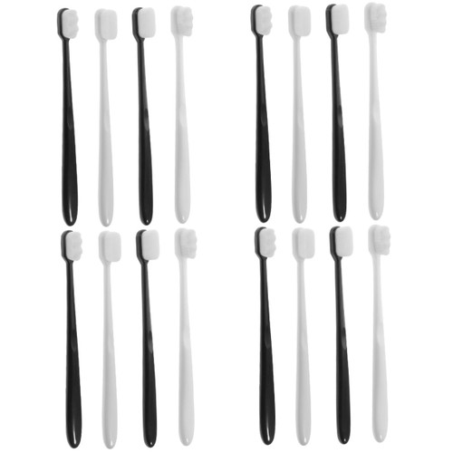 Beavorty 16 Pcs Soft Toothbrush Super Soft Bristles Gums Toothbrush Tooth Toothbrush Soft Bristle Adult Mouth Watering Mints Pregnant Woman Pp Confinement So Soft