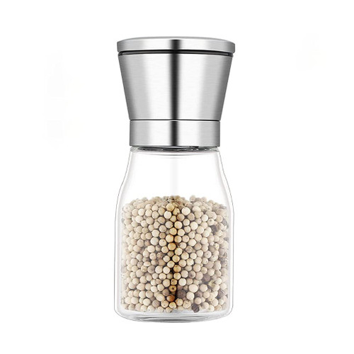 TiStm Pepper Mill Pepper Grinder Salt Mill Pepper Grinder Or Salt Shaker for Professional Chef for Sea Salt, Black Peppercorn, Or Spices,Salt and Pepper Mill Set Salt and Pepper Grinder Bottle (Size TiStm Pepper Mill Pepper Grinder Salt Mill Pepper Grinder Or Salt Shaker for Professional Chef for Sea Salt, Black Peppercorn, Or Spices,Salt and Pepper Mill Set Salt and Pepper Grinder Bottle (Size