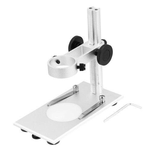 ULTECHNOVO Microscope Stand Microscope Lifting Base Microscopes Microscope Lifting Support Microscope Lifting Holder Microscopio Braces USB Magnifying Glass Frame Adjustable Aluminum Alloy