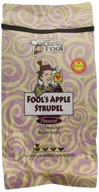 The Coffee Fool Apple Strudel, Espresso, 2 Pound