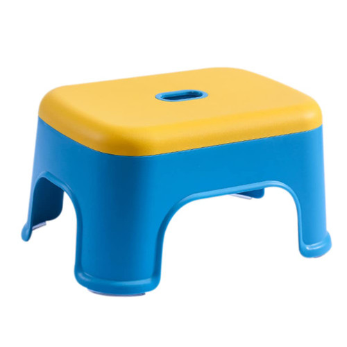 Children's Stool Foldable Face Children Footstool Folding Step Ladder Plastic Low Stool Kids Helper Stool Plastic Step Stool Step Stool for Heighten Wash Bench Pp Office
