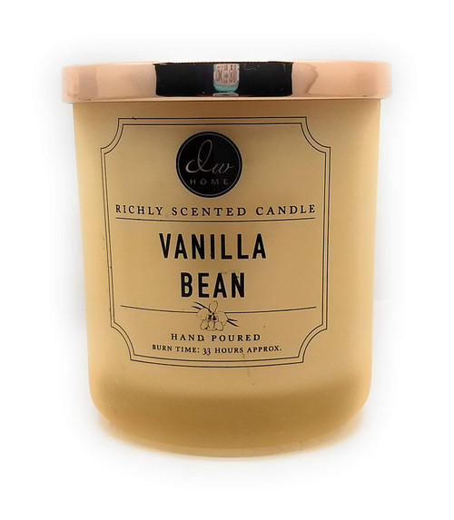 DW Home Vanilla Bean Rose Gold 9oz Single-Wick Medium Candle
